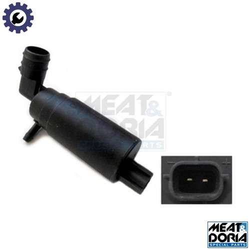 Washer fluid pump window - washer,