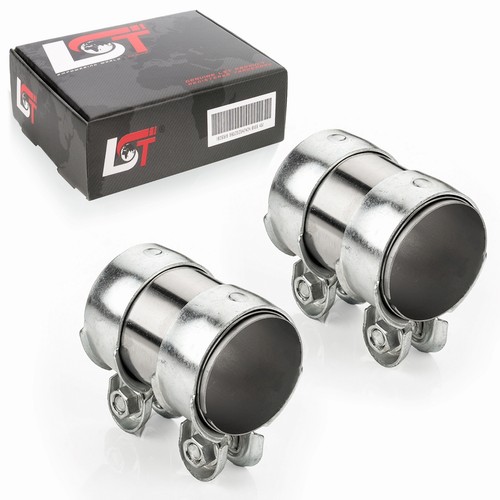 Double clamp exhaust - clamp, Ø